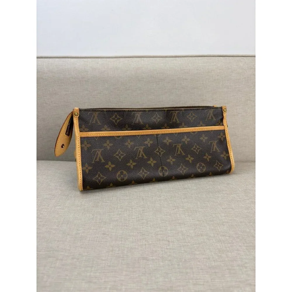LOUIS VUITTON Brown Monogram Canvas Popincourt Long GHW